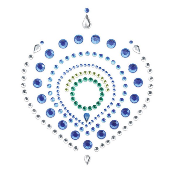 BIJOUX INDISCRETS FLAMBOYANT AZUL VERDE