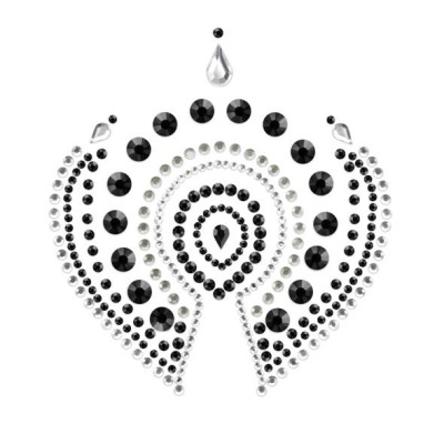BIJOUX INDISCRETS FLAMBOYANT NEGRO PLATA