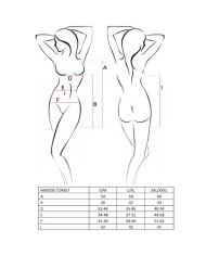 PASSION WOMAN MADDIE CORSET NEGRO TALLA S M