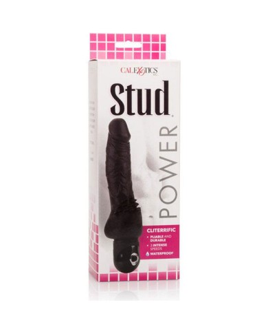 CALEXOTICS POWER STUD CLITERRIFIC VIBRADOR NEGRO CALEXOTICS POWER STUD CLITERRIFIC VIBRADOR NEGRO
