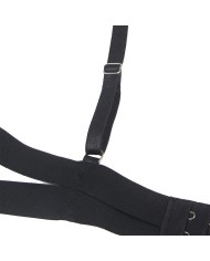 SUBBLIME BODY SEXY CON RECORTES NEGRO S M