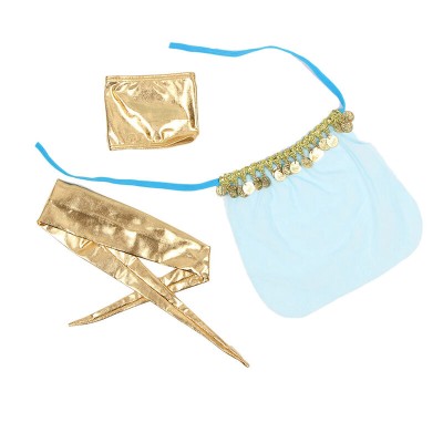 SUBBLIME SET DE LENCERIA INDIA STYLE AZUL S M