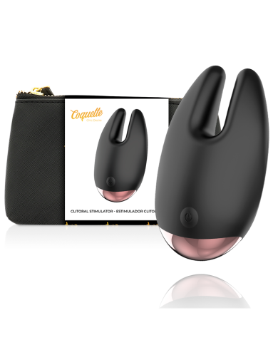 COQUETTE CHIC DESIRE ESTIMULADOR CLITORIS NEGRO GOLD COQUETTE CHIC DESIRE ESTIMULADOR CLITORIS NEGRO GOLD