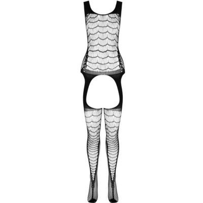 PASSION BS 104 BODYSTOCKING NEGRO TALLA UNICA