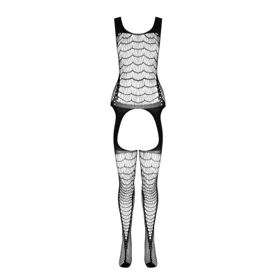 PASSION BS 104 BODYSTOCKING ROJO TALLA UNICA