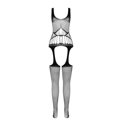 PASSION BS 106 BODYSTOCKING NEGRO TALLA UNICA