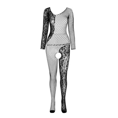 PASSION BS 107 BODYSTOCKING ROJO TALLA UNICA