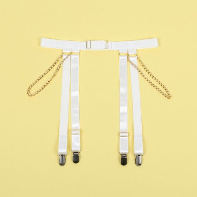 SUBBLIME 954291 BODY CON CADENAS LIGUEROS BLANCO L XL