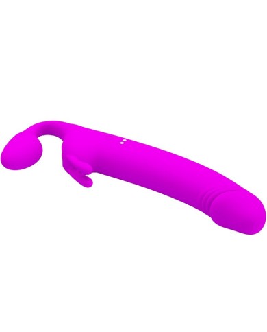 PRETTY LOVE ZANINI DILDO STRAP ON SIN ARNES 10 VIBRACIONES MORADO PRETTY LOVE ZANINI DILDO STRAP ON SIN ARNES 10 VIBRACIONES MORADO