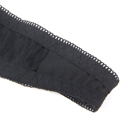 SUBBLIME 955199 SET SUJETADOR CON LAZO NEGRO AJUSTABLE S M