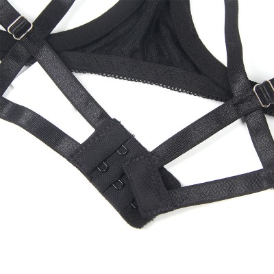 SUBBLIME 955199 SET SUJETADOR CON LAZO NEGRO AJUSTABLE S M