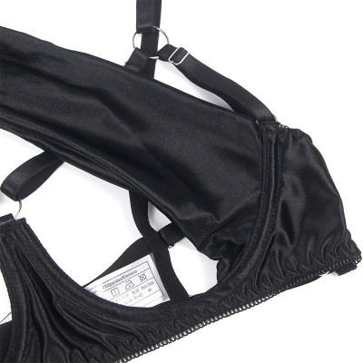 SUBBLIME 955199 SET SUJETADOR CON LAZO NEGRO AJUSTABLE S M