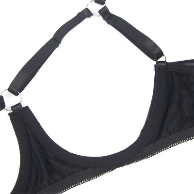 SUBBLIME 955199 SET SUJETADOR CON LAZO NEGRO AJUSTABLE S M