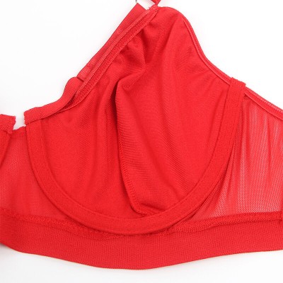 SUBBLIME 955250 SET SUJETADOR CON LIGUERO BONDAGE ROJO S M