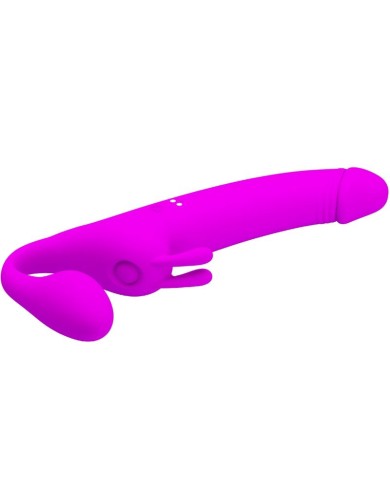 PRETTY LOVE ZANINI DILDO STRAP ON SIN ARNES 10 VIBRACIONES MORADO PRETTY LOVE ZANINI DILDO STRAP ON SIN ARNES 10 VIBRACIONES MORADO