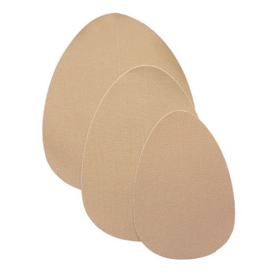 BYE BRA REALZADOR PECHOS 3 PARES DE SATEN BEIGE COPA A C