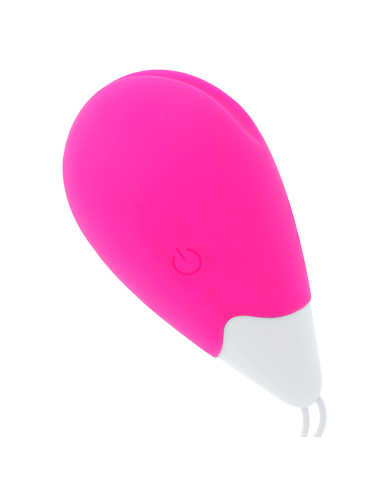 OHMAMA HUEVO VIBRADOR 10 MODOS ROSA Y BLANCO OHMAMA HUEVO VIBRADOR 10 MODOS ROSA Y BLANCO
