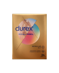 DUREX REAL FEEL 24 UNIDADES