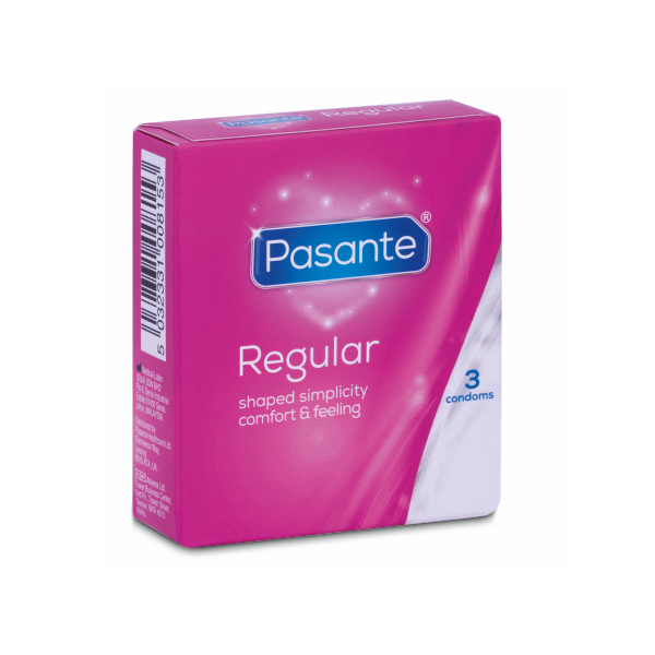 PASANTE CONDOM GAMA REGULAR 3 UNIDADES
