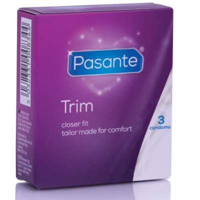 PASANTE PRESERVATIVOS TRIM MS DELGADO 3 UNIDADES