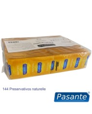 PASANTE PRESERVATIVOS NATURELLE BOLSA 144 UNIDADES
