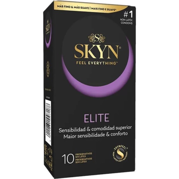 SKYN PRESERVATIVO ELITE ULTRAFINO 10 UNIDADES