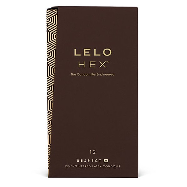LELO HEX PRESERVATIVO RESPECT XL 12 PACK