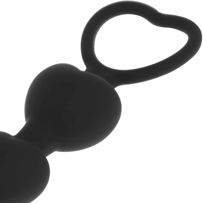 BLACKSILVER MILA CADENA ANAL DE CORAZONES 18 CM