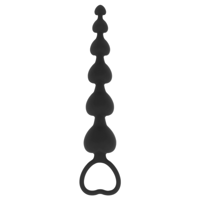 BLACKSILVER MILA CADENA ANAL DE CORAZONES 18 CM