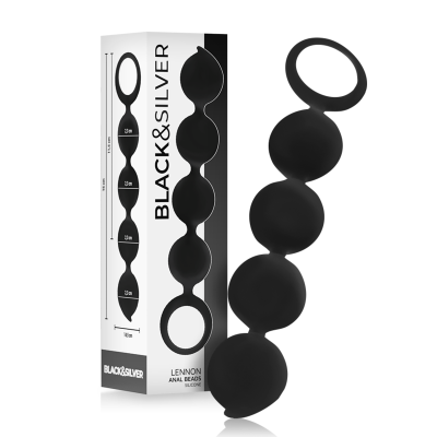 BLACKSILVER LENNON ROSARIO ANAL 4 ESFERAS SILICONA 15 CM