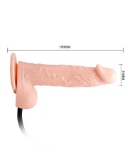 BAILE DILDO REALISTICO VIBRADOR E INFLABLE