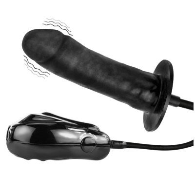 BAILE BIGGER JOY DILDO HINCHABLE CON VIBRACION 16 CM