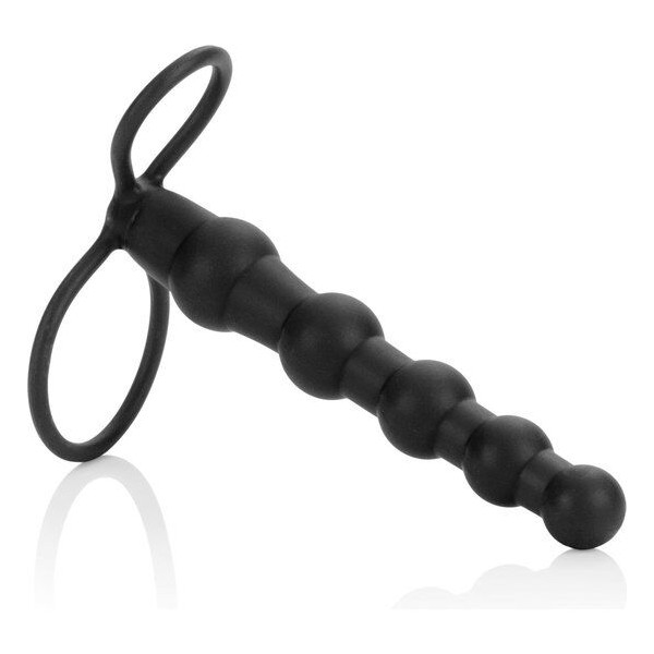 CALEXOTICS BEADED DUAL PENETRATOR PENETRADOR DOBLE