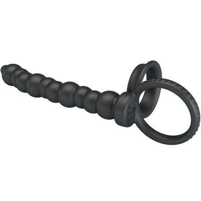 PRETTY LOVE DILLION ANILLO PENE PARA DOBLE PENETRACION NEGRO