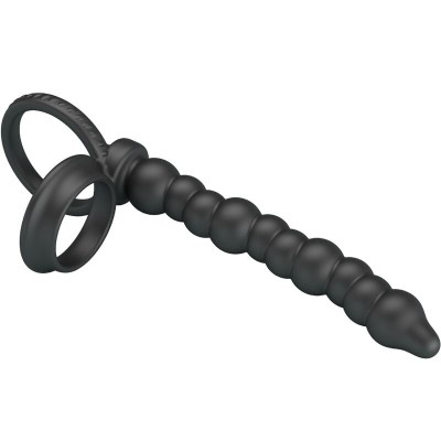 PRETTY LOVE DILLION ANILLO PENE PARA DOBLE PENETRACION NEGRO