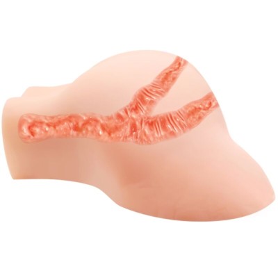 CRAZY BULL VAGINA Y ANO CON MALLA REALISTA CON VIBRACION