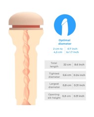 KIIROO FEEL STROKER MASTURBADOR TRASERO EXTRA APRETADO NATURAL