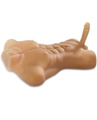 TORSO MASCULINO REALISTA XXL CON PENE DE 20 CM Y TACTO REAL FANTAFLESH