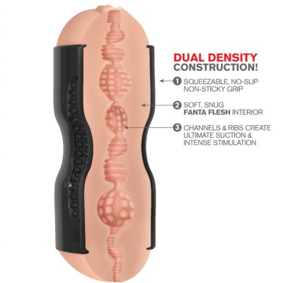 Masturbador Masculino Doble Realista Manga Masturbadora con Sensacion Ultra Suave