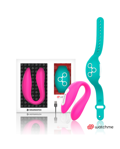 WEARWATCH VIBRADOR DUAL TECHNOLOGY WATCHME FUCSIA AGUA MARINA WEARWATCH VIBRADOR DUAL TECHNOLOGY WATCHME FUCSIA AGUA MARINA