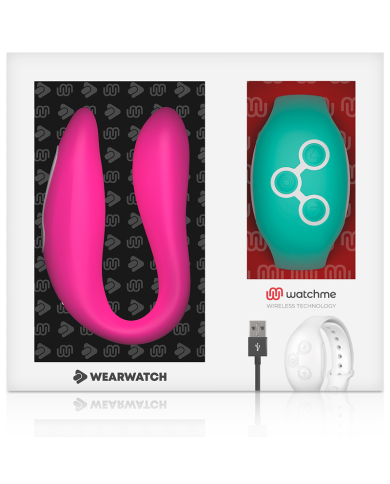 WEARWATCH VIBRADOR DUAL TECHNOLOGY WATCHME FUCSIA AGUA MARINA WEARWATCH VIBRADOR DUAL TECHNOLOGY WATCHME FUCSIA AGUA MARINA