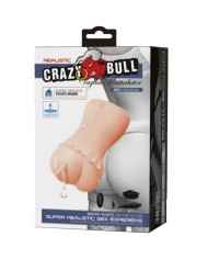 CRAZY BULL MASTURBADOR WATER SKIN VAGINA CON BALAS VIBRADORAS
