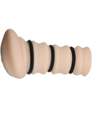 CRAZY BULL MASTURBADOR CON ANILLOS MODELO VAGINA 2