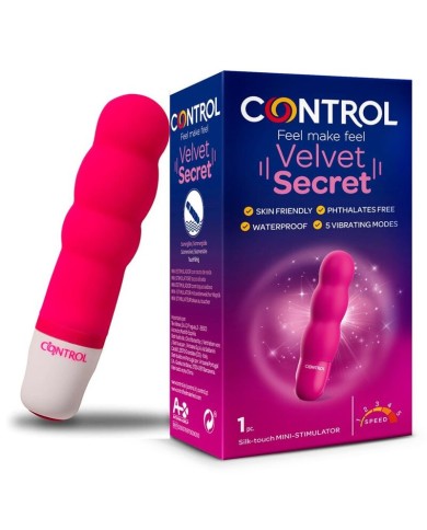 CONTROL VELVET SECRET MINI ESTIMULADOR CONTROL VELVET SECRET MINI ESTIMULADOR