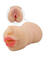 CRAZY BULL ZOEY MASTUBADOR EN FORMA DE VAGINA DOBLE ENTRADA