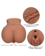 CALEXOTICS THE ROLLER BABE DOBLE MASTURBADOR REALISTICO NATURAL