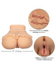 CALEXOTICS THE PEEP SHOW GIRL DOBLE MASTURBADOR REALISTICO NATURAL