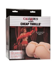 CALEXOTICS THE PEEP SHOW GIRL DOBLE MASTURBADOR REALISTICO NATURAL