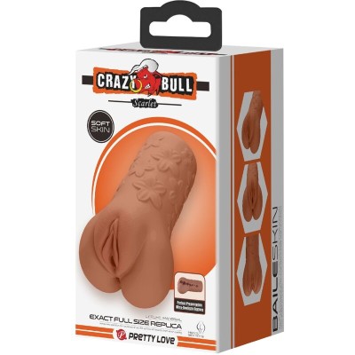 CRAZY BULL SCARLET VAGINA Y ANO DISENO CON FLORES NATURAL