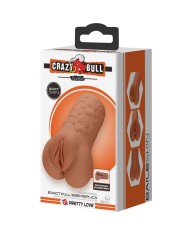 CRAZY BULL SCARLET VAGINA Y ANO DISENO CON FLORES NATURAL